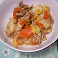 抹茶もつこ's cooksnap of when they made シンプル☆白菜と豚のうま煮☆.
