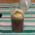 RisaKosu's cooksnap of when they made 甘さ控えめ、チョコレートプリン♪.