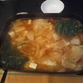 。・＊Reve＊・。's cooksnap of when they made 冬の定番☆味噌キムチ鍋.