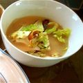 くーーーーちゃん's cooksnap of when they made 焦がしキャベツと玉ねぎのみそ汁.