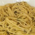 mamajiro's cooksnap of when they made 黒胡麻のレモンマヨパスタ.