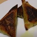 masatonton's cooksnap of when they made 三角春巻き.