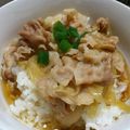 こはくboy's cooksnap of when they made 豚丼.
