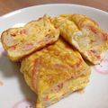 よしえうさぎ's cooksnap of when they made カニかま入り…「出し巻き卵」.