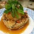KAMM's cooksnap of when they made ヘルシーひじき入り豆腐ハンバーグ.