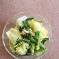 kichi1109's cooksnap of when they made ■糖質制限■ほうれん草キャベツおかかマヨ.