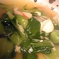 ばちをん's cooksnap of when they made カニかまとチンゲン菜のあんかけ.