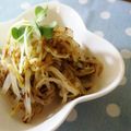 ちゃちゃふく's cooksnap of when they made ダイエットにも♪もやしの海苔ワサビ和え.