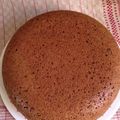 チェック好きママ's cooksnap of when they made 炊飯器deおからココアケーキ.