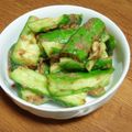 marmy's cooksnap of when they made きゅうりの梅おかか和え.