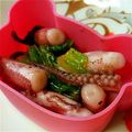 みつえぽん's cooksnap of when they made いかげそと貝割れのレモン炒め.