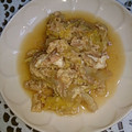 尼っ子のママ's cooksnap of when they made 出汁要らず★ツナと白菜の卵とじ.