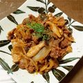 m_g66's cooksnap of when they made 牛肉としめじのケチャソース炒め.