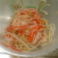 あゆみdp's cooksnap of when they made もやしとカニカマの柚子胡椒和え❀.