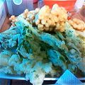 こた梅's cooksnap of when they made セロリの葉のサクサク天ぷら.
