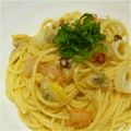 max4995's cooksnap of when they made かんたん柚子胡椒風味パスタ.