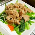 まゆみにー27's cooksnap of when they made ∽∽ホウレンソウの豚肉あんかけ∽∽.