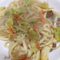 chissaato's cooksnap of when they made もっちり☆絶品 焼きうどん。.