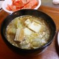 ごはんたべよ's cooksnap of when they made 厚揚げ味噌汁第２弾❤厚揚げ＋キャベツ×卵.