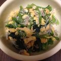 ayuness's cooksnap of when they made カルシウムたっぷり☆小松菜の和え物☆.
