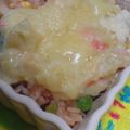 bigring's cooksnap of when they made ★簡単リメイク★シチューがドリアに変身.