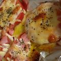 yuzu1122's cooksnap of when they made トマトとベーコンのマヨチーズ焼き.