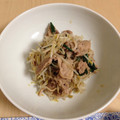 maki562281's cooksnap of when they made 簡単節約☆にらもやしの卵とじ☆豚バラ編☆.