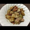 マイミライ's cooksnap of when they made じゃがいもと空豆のアンチョビ炒め.