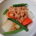 メアリーキッチン's cooksnap of when they made 根菜のとろ～り鶏ひき肉あんかけ.