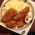 ゆうままよまよ's cooksnap of when they made 鶏ささみのシソ.チーズ巻きフライ.