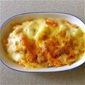 ぽぽちゃんmama's cooksnap of when they made 1人分の残りシチューから４人分ドリア♪.