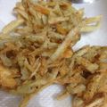 希澈。's cooksnap of when they made お惣菜屋さんのゴボウのかき揚げ.