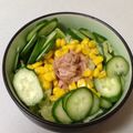 ☆こまっと☆'s cooksnap of when they made ＊朝食に＊レタスとコーンのサラダ＊.
