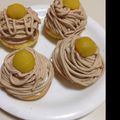 あんちょびー＊'s cooksnap of when they made ☆簡単モンブラン☆.