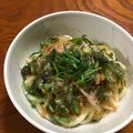Ruriluru's cooksnap of when they made ＊オシャレなネギの切り方＊.