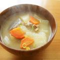 pali's cooksnap of when they made カリカリの豚バラとん汁.
