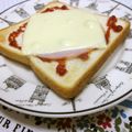 さったんママ's cooksnap of when they made 最近お気に入りのハムチートースト♡.