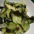 ☆ごはんできた☆'s cooksnap of when they made たこときゅうりの酢の物.