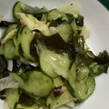 ☆ごはんできた☆'s cooksnap of when they made たこときゅうりの酢の物.