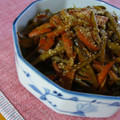 mikkusan's cooksnap of when they made 簡単きんぴらごぼう.