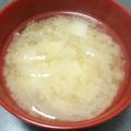 ラブトマト's cooksnap of when they made じゃがいもと玉ねぎの味噌汁.