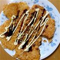 さーやgogo's cooksnap of when they made 簡単美味★お一人様ランチにお好み焼き飯.
