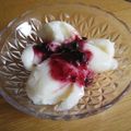 よねすけ太郎's cooksnap of when they made ★ワイルドブルーベリーなミルク餅★.