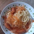 ぇみ＊'s cooksnap of when they made ランチはコレで決まり！あんかけパスタ.