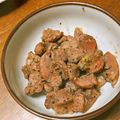 mokun's cooksnap of when they made 簡単おつまみ☆砂肝の塩麹焼き.