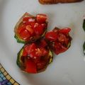 melmarilyn's cooksnap of when they made 簡単！オシャレ♪ズッキーニのブルスケッタ.