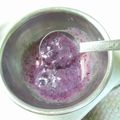 なっちゃん＊♪'s cooksnap of when they made ヨーグルトドリンク☆ブルーベリーver..