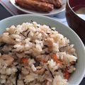 na626ma's cooksnap of when they made 鶏ひじきの炊き込みご飯.