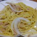 みいみいまる's cooksnap of when they made ●レモンでさっぱり・・和風ツナパスタ.