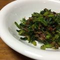 おちゃわん＊'s cooksnap of when they made かぶの葉っぱでもう1品！かぶの葉の炒め物.